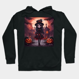 Happy halloween girl vampire Hoodie